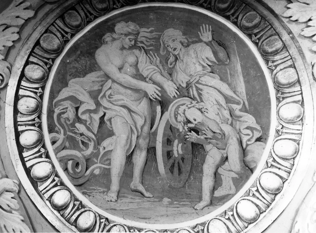  252-Giovanni Lanfranco-Latona deride Cerere e la metamorfosi delle rane -Galleria Borghese, Roma 